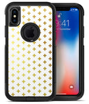 The Gold Mirco Cross Pattern 2 - iPhone X OtterBox Case & Skin Kits