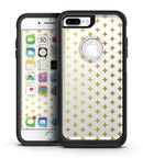 The Gold Mirco Cross Pattern - iPhone 7 or 7 Plus Commuter Case Skin Kit
