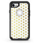 The Gold Mirco Cross Pattern - iPhone 7 or 8 OtterBox Case & Skin Kits