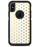 The Gold Mirco Cross Pattern - iPhone X OtterBox Case & Skin Kits