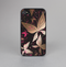 The Gold & Pink Abstract Vector Butterflies Skin-Sert for the Apple iPhone 4-4s Skin-Sert Case