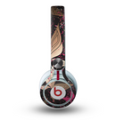 The Gold & Pink Abstract Vector Butterflies Skin for the Beats by Dre Mixr Headphones
