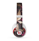 The Gold & Pink Abstract Vector Butterflies Skin for the Beats by Dre Studio (2013+ Version) Headphones