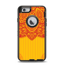 The Gold & Red Abstract Seamless Pattern Apple iPhone 6 Otterbox Defender Case Skin Set