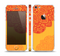 The Gold & Red Abstract Seamless Pattern Skin Set for the Apple iPhone 5