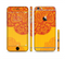 The Gold & Red Abstract Seamless Pattern Sectioned Skin Series for the Apple iPhone 6