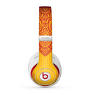 The Gold & Red Abstract Seamless Pattern Skin for the Beats by Dre Studio (2013+ Version) Headphones
