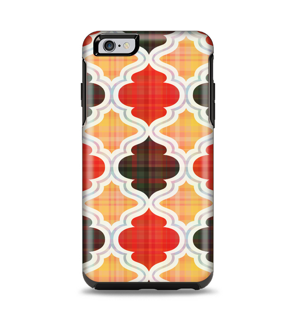 The Gold & Red Abstract Seamless Pattern V5 Apple iPhone 6 Plus Otterbox Symmetry Case Skin Set