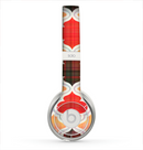 The Gold & Red Abstract Seamless Pattern V5 Skin for the Beats by Dre Solo 2 Headphones