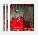 The Gold Ribbon Love Hearts Skin for the Apple iPhone 6
