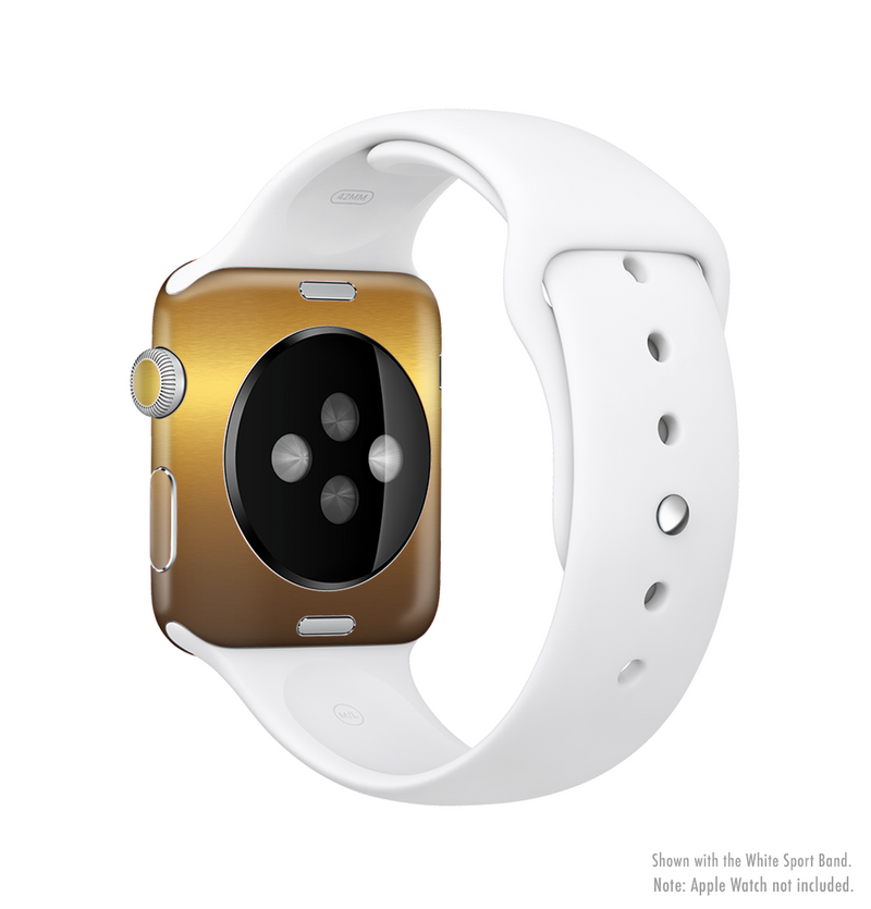 The Gold Shimmer Surface Full Body Skin Kit for the Apple Watch DesignSkinz