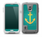 The Gold Stretched Anchor with Green Background Skin for the Samsung Galaxy S5 frē LifeProof Case