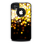 The Gold Unfocused Orbs of Light Skin for the iPhone 4-4s OtterBox Commuter Case