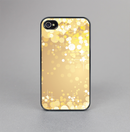 The Gold Unfocused Sparkles Skin-Sert for the Apple iPhone 4-4s Skin-Sert Case