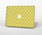 The Gold & White Seamless Morocan Pattern Skin Set for the Apple MacBook Pro 15" with Retina Display