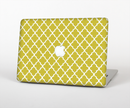 The Gold & White Seamless Morocan Pattern Skin Set for the Apple MacBook Pro 13"   (A1278)