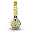 The Gold & White Seamless Morocan Pattern Skin for the Beats by Dre Mixr Headphones