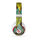 The Gold & Yellow Seamless Leaves Illustration Skin for the Beats by Dre Studio (2013+ Version) Headphones