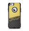 The Gold and Black Luxury Pattern Apple iPhone 6 Otterbox Commuter Case Skin Set