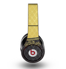 The Gold and Black Luxury Pattern Skin for the Original Beats by Dre Studio Headphones