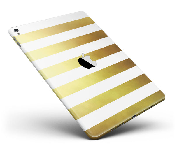 The_Gold_and_White_Horizontal_Stripes_-_iPad_Pro_97_-_View_1.jpg