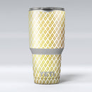 The_Gold_and_White_Marked_Diamond_Pattern_-_Yeti_Rambler_Skin_Kit_-_30oz_-_V1.jpg