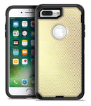 The Gold and White Micro Chevron Pattern - iPhone 7 Plus/8 Plus OtterBox Case & Skin Kits