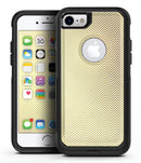 The Gold and White Micro Chevron Pattern 2 - iPhone 7 or 8 OtterBox Case & Skin Kits