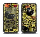The Gold vector Fat Cat Illustration Apple iPhone 6/6s LifeProof Fre Case Skin Set