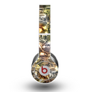 The Gold vector Fat Cat Illustration Skin for the Beats by Dre Original Solo-Solo HD Headphones