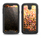 The Golden Abstract Tiled Samsung Galaxy S4 LifeProof Nuud Case Skin Set