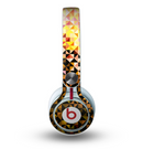 The Golden Abstract Tiled Skin for the Beats by Dre Mixr Headphones