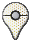 The Golden Downward Arrow Pattern Pokémon GO Plus Vinyl Protective Decal Skin Kit