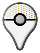 The Golden Downward Arrow Pattern Pokémon GO Plus Vinyl Protective Decal Skin Kit