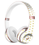 The Golden Downward Arrow Pattern Full-Body Skin Kit for the Beats by Dre Solo 3 Wireless Headphones