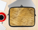 The Golden Furry Animal Ink-Fuzed NeoPrene MacBook Laptop Sleeve