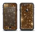 The Golden Glowing Stars Apple iPhone 6/6s LifeProof Fre Case Skin Set