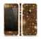 The Golden Glowing Stars Skin Set for the Apple iPhone 5