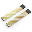 The Golden Herringbone Pattern  - Premium Decal Protective Skin-Wrap Sticker compatible with the Juul Labs vaping device
