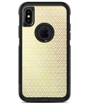 The Golden Honeycomb Pattern 2 - iPhone X OtterBox Case & Skin Kits