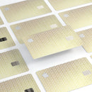 The Golden Honeycomb Pattern - Premium Protective Decal Skin-Kit for the Apple Credit Card