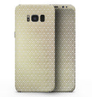 The Golden Honeycomb Pattern - Samsung Galaxy S8 Full-Body Skin Kit