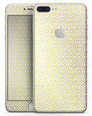 The Golden Honeycomb Pattern - Skin-kit for the iPhone 8 or 8 Plus