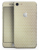 The Golden Honeycomb Pattern - Skin-kit for the iPhone 8 or 8 Plus