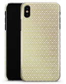 The Golden Honeycomb Pattern - iPhone X Clipit Case