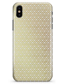 The Golden Honeycomb Pattern - iPhone X Clipit Case