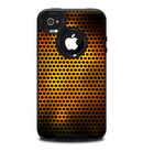The Golden Metal Mesh Skin for the iPhone 4-4s OtterBox Commuter Case