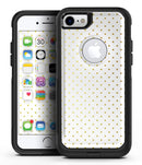 The Golden Micro Dot Pattern 2 - iPhone 7 or 8 OtterBox Case & Skin Kits
