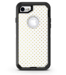 The Golden Micro Dot Pattern 2 - iPhone 7 or 8 OtterBox Case & Skin Kits