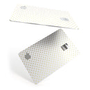 The Golden Micro Dot Pattern - Premium Protective Decal Skin-Kit for the Apple Credit Card